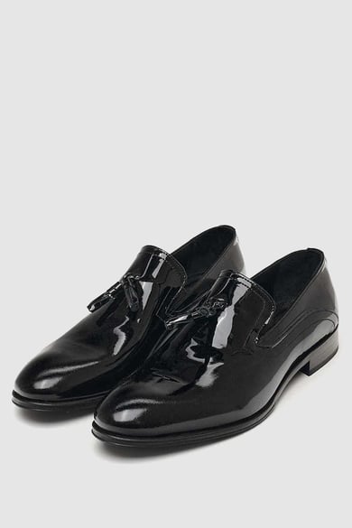ΠΑΠΟΥΤΣΙΑ BOSS SHOES - BLACK LOUSTRINI
